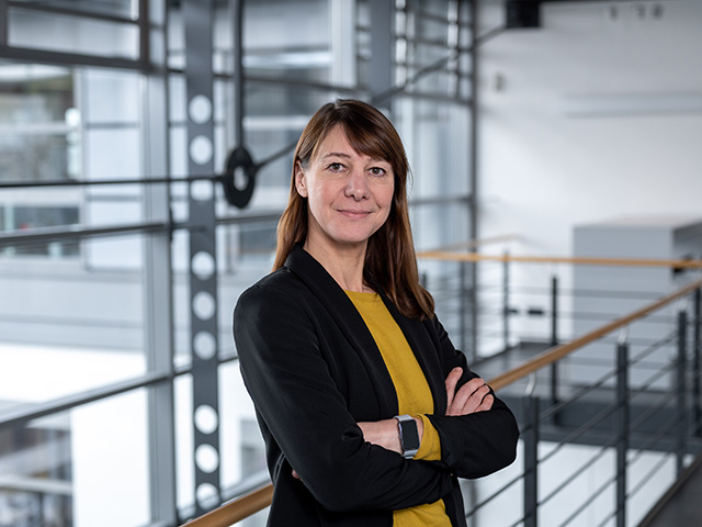 Portrait von Katja Erben, Mitarbeiterin der viscon GmbH