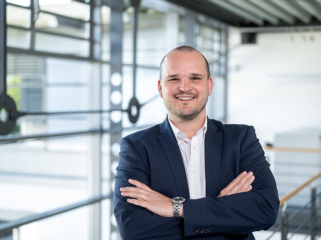 Portrait von Christian Höfer, Mitarbeiter der viscon GmbH